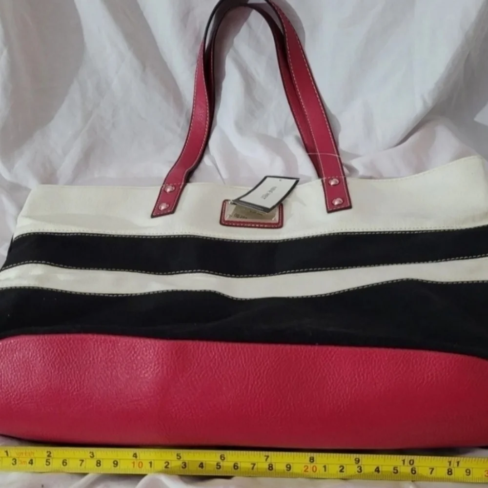 Nine West Canvas Freeport Tote | NEW